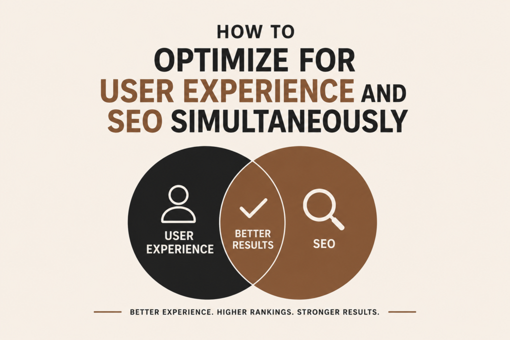 How to Optimize for User Experience and SEO Simultaneously